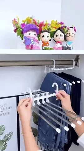 PACK DE 3 PERCHEROS PARA PANTALÓN + UN REGALO
