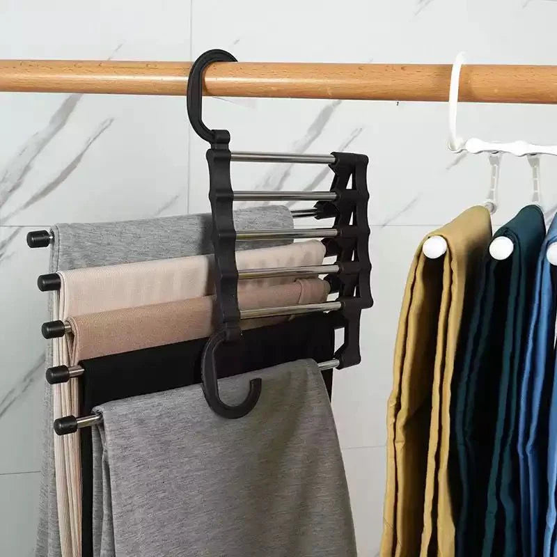 PACK DE 3 PERCHEROS PARA PANTALÓN + UN REGALO