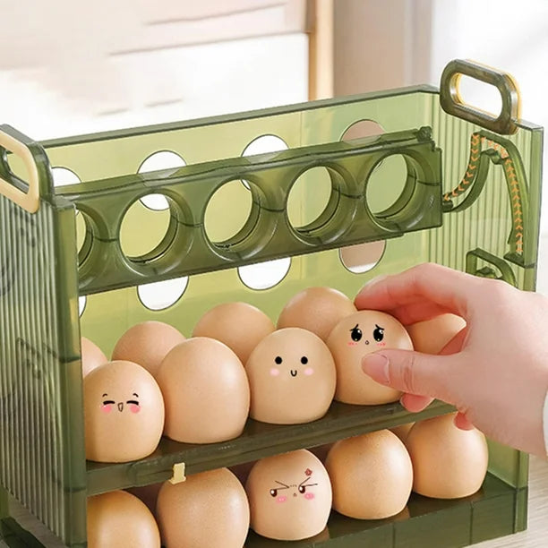 Organizador De Huevos de 3 Niveles