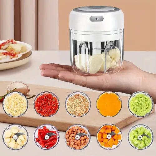 Procesador De Condimentos y Alimentos recargable