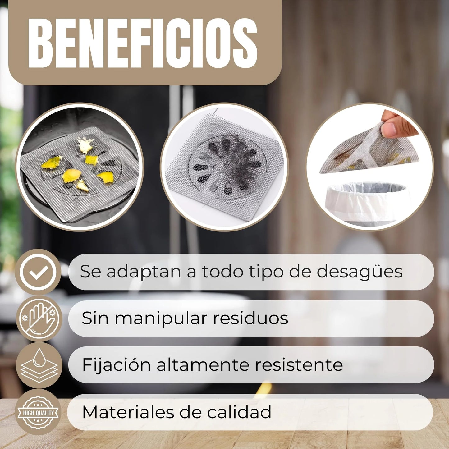 Filtro Adhesivo Multiuso Nuevo Pack! 20pcs